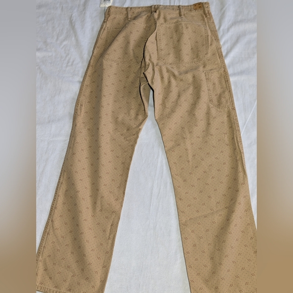 RRL By Ralph Lauren Cotton Size 32x32 Reverse Print Twill Field Pants - Picture 11 of 11
